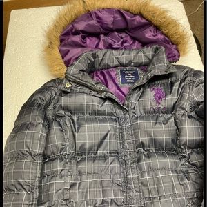 US POLO ASSOCIATION Hooded Puffer Jacket Size 2X.